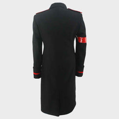 Mens Michael Jackson Military Trench Coat Mens Fashion Michael Jackson Hussar Jacket