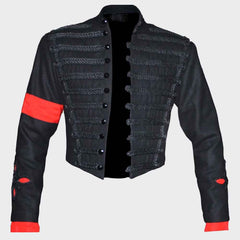 Mens Michael Jackson MTV Award Hussar Jacket Mens Fashion Hussar Jacket