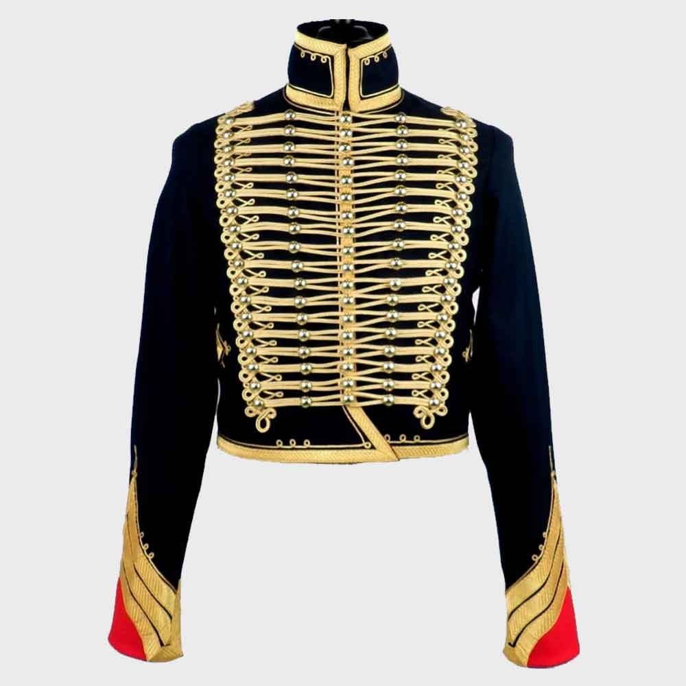 Mens Michael Jackson Military Hussar Jacket Mens Fashion Hussar Jacket