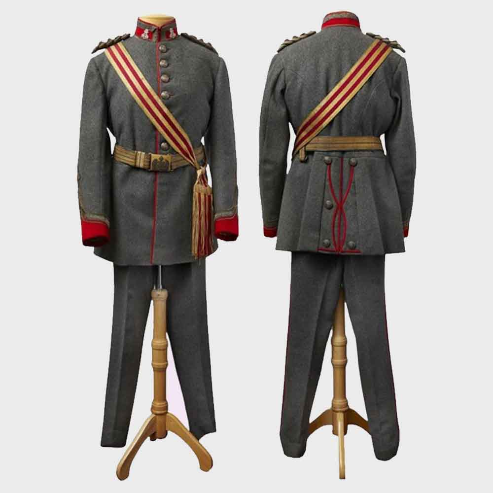 Mens 13th London Regiment (Kensington) Dress Uniform of Colonel H.H. CampbellMens Fashion Wool Jacket.