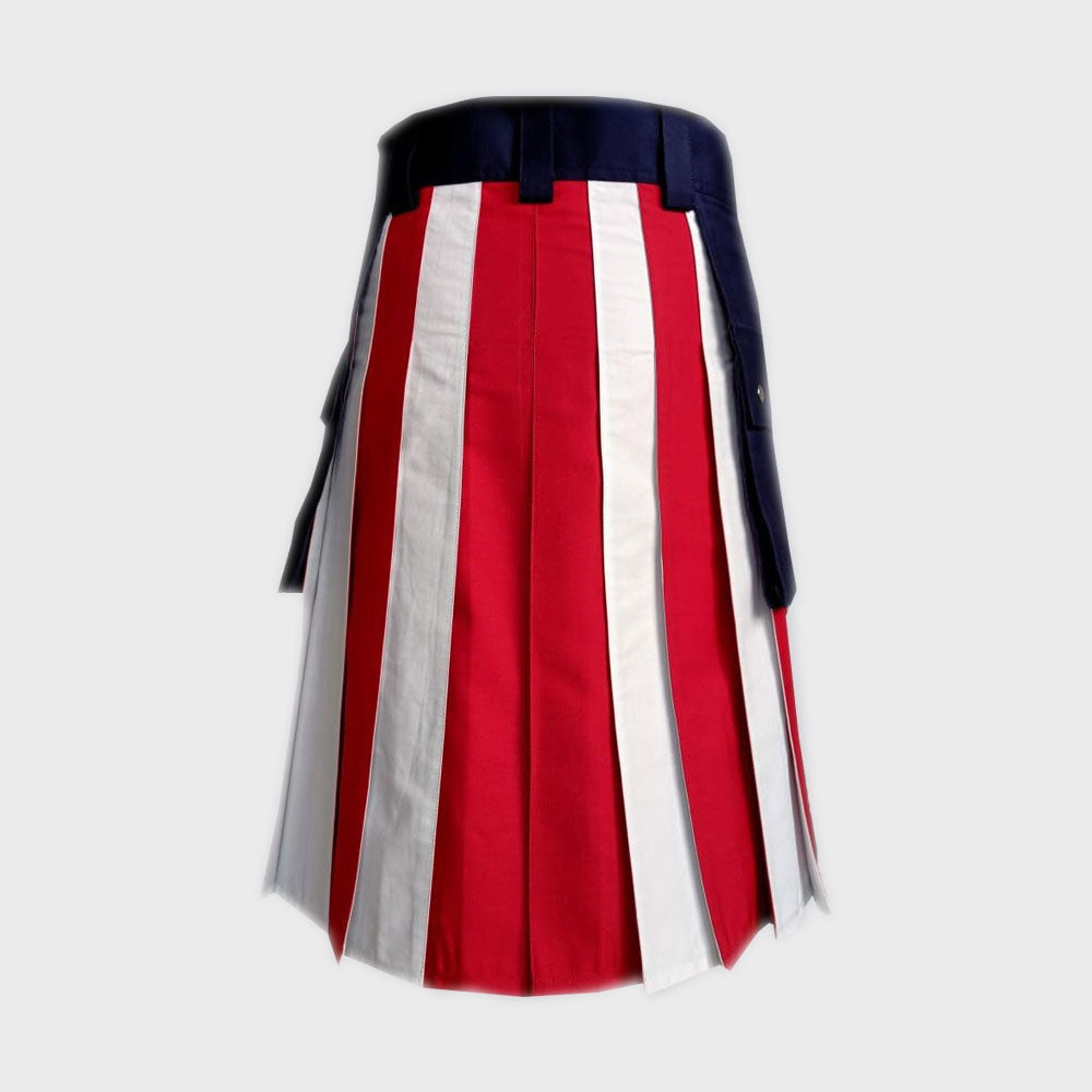 New American Flag Hybrid Utility Kilt