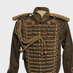 Steampunk Military Uniform Hussar Jacket Napoleonic Uniforms 
