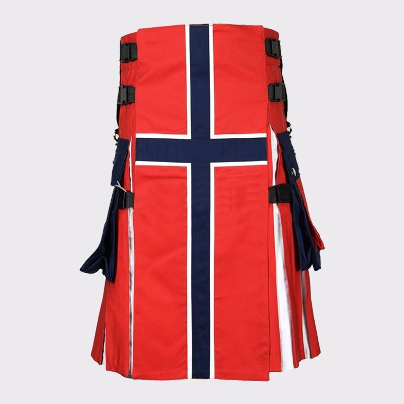 Norwegian Flag Kilt