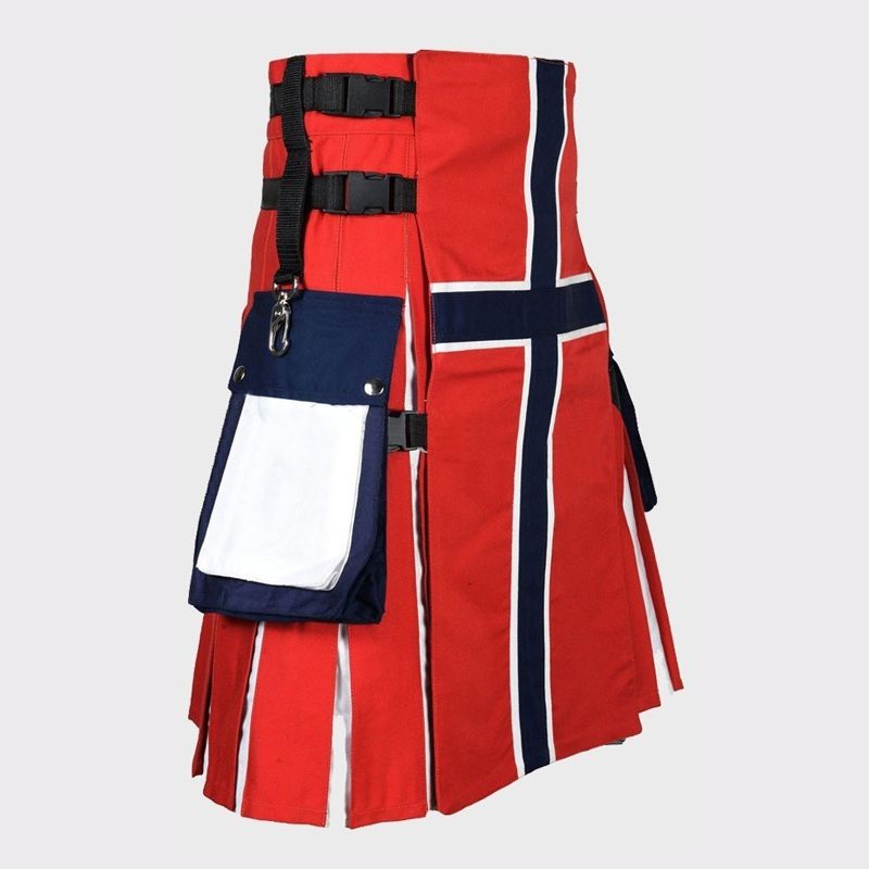 Norwegian Flag Kilt