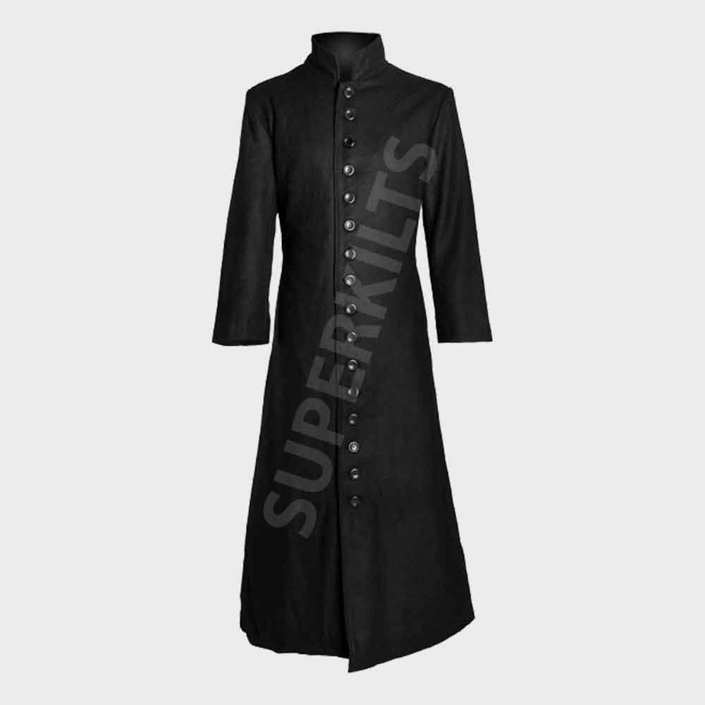 Preacher man Gothic Fashion Long Coat
