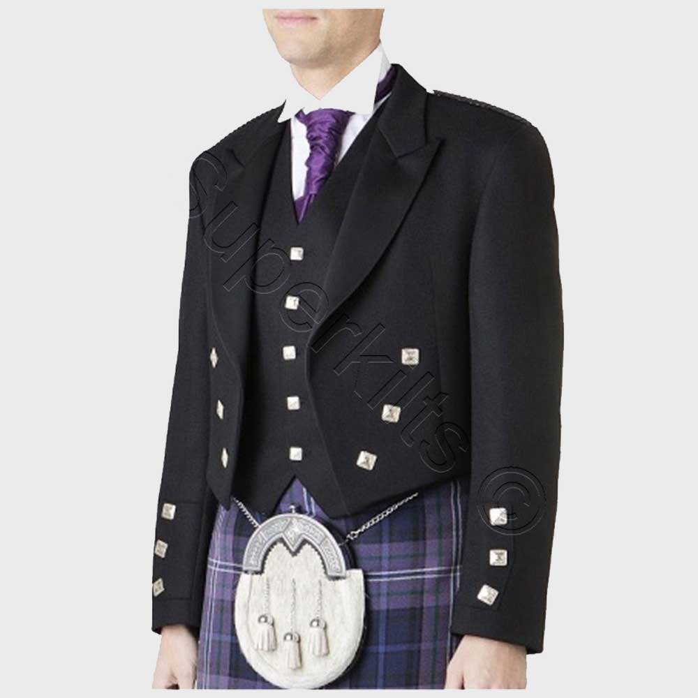 Prince Charlie jacket with Five Button Vest