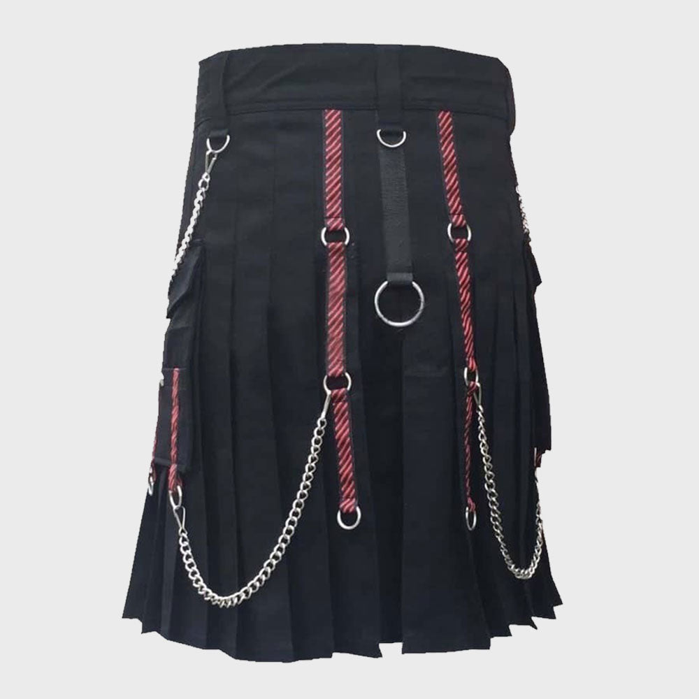 Standard Black Utility Kilt