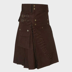 Super Brown Kilt for Working Men