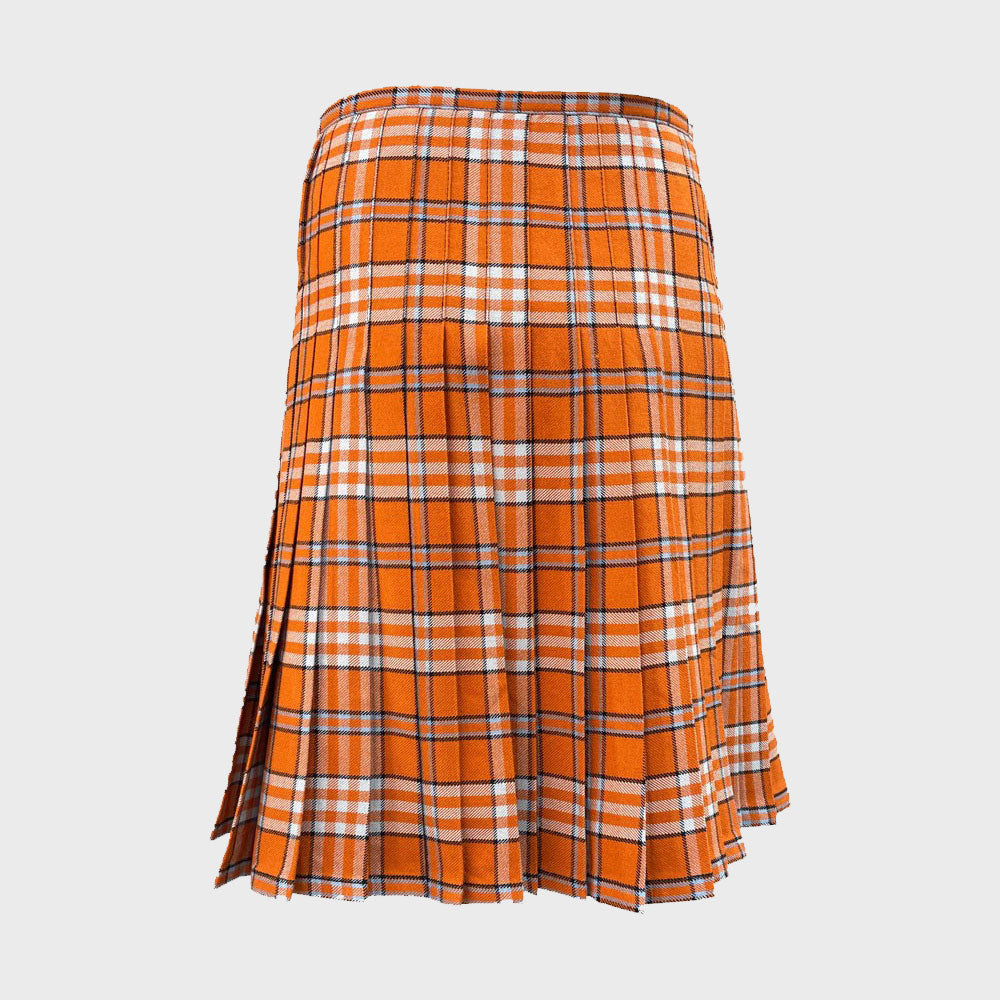 Tennessee Volunteer Orange Tartan Kilt