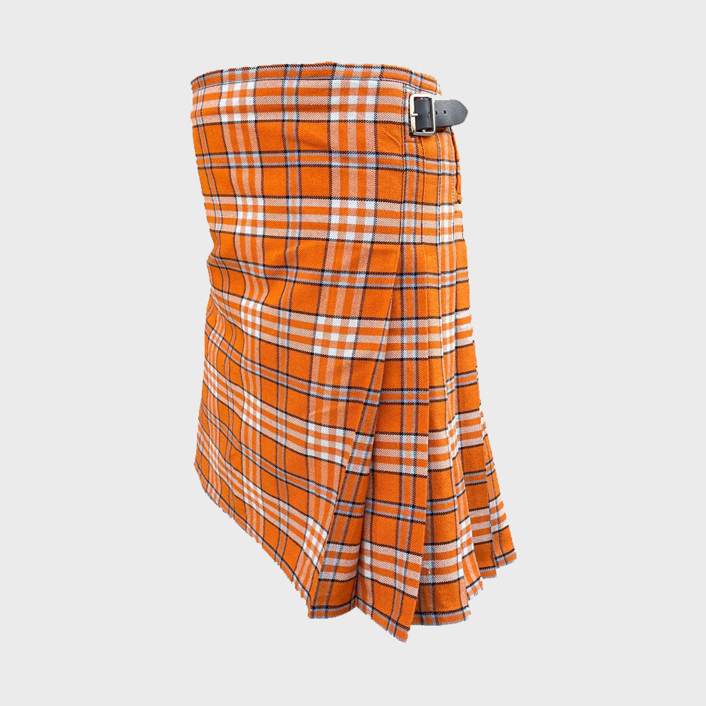 Tennessee Volunteer Orange Tartan Kilt