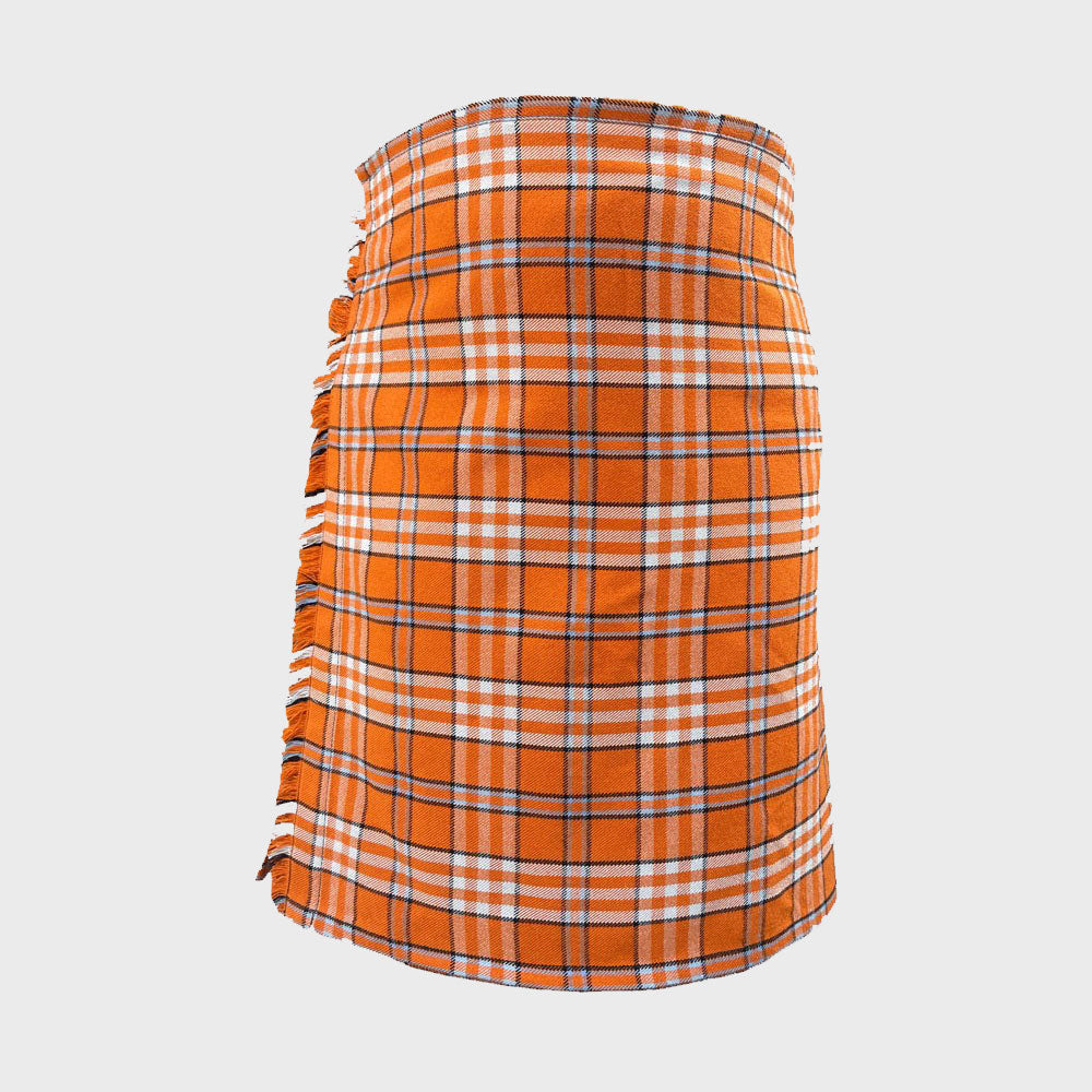 Tennessee Volunteer Orange Tartan Kilt