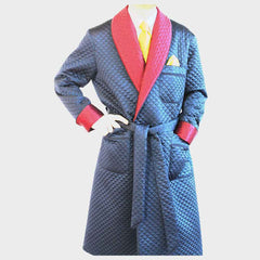 Premium Stylish Quilted Smoking Jackets High Quality Smoking Coat