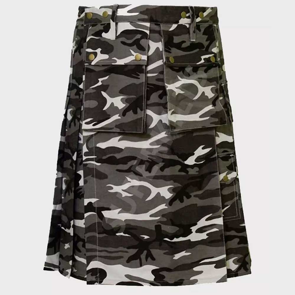 Urban Camo Police Kilt