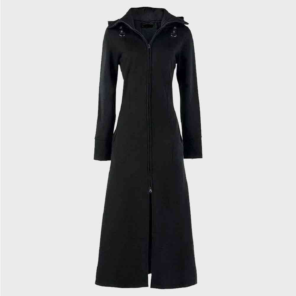 Steampunk Victorian Swallow Tail Long Trench Coat for Women