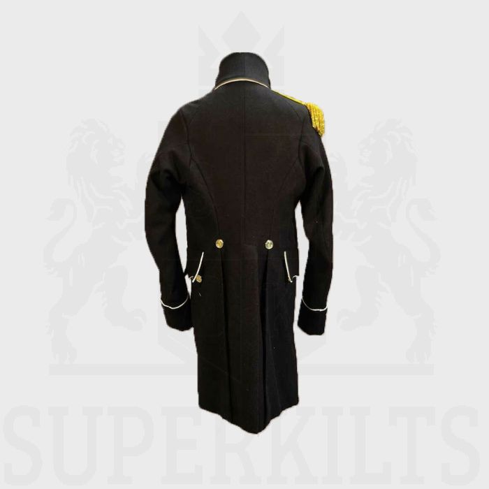 Men's British Black Lieutenant Undress Military 